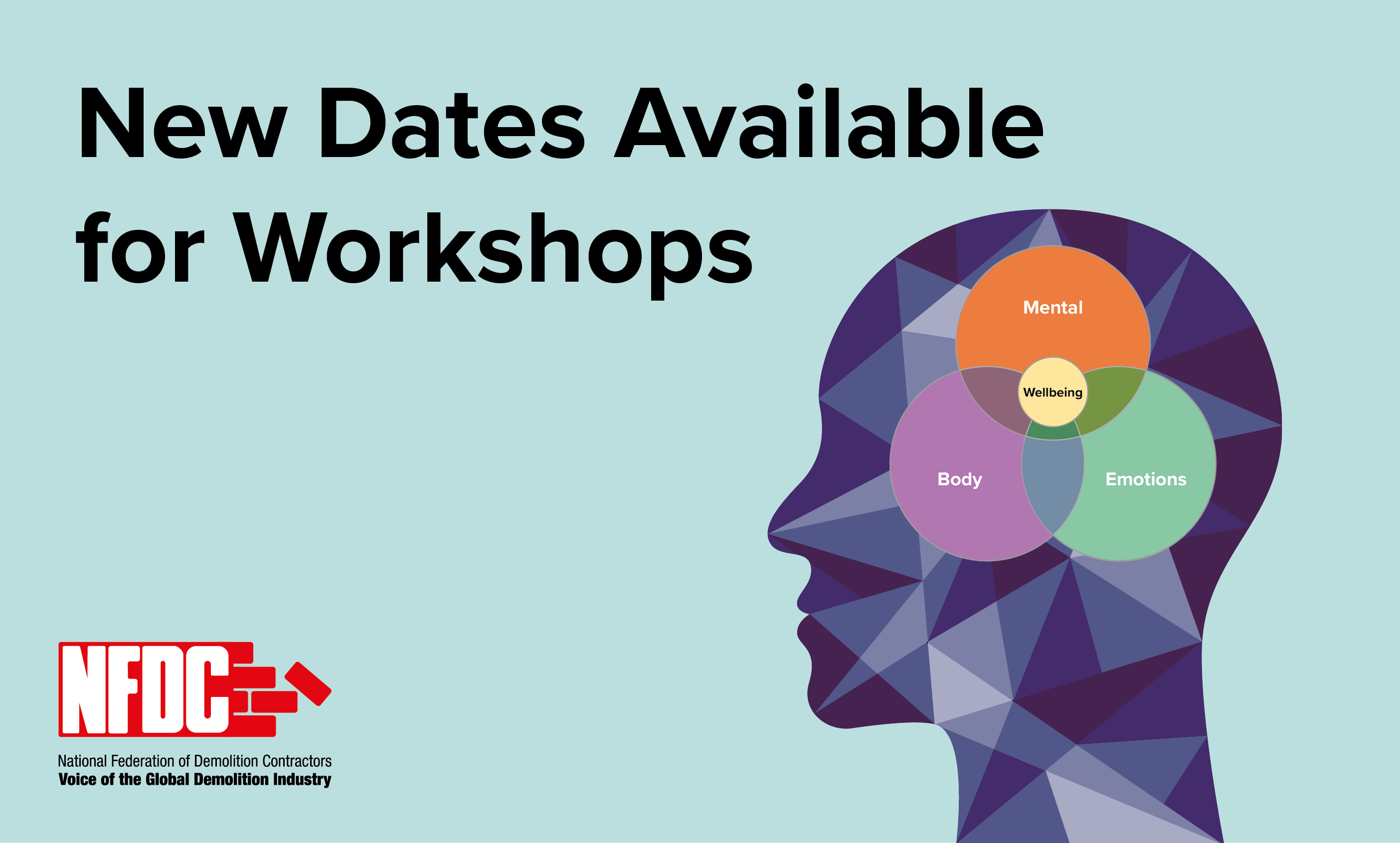 New Dates for Mental Health Workshops