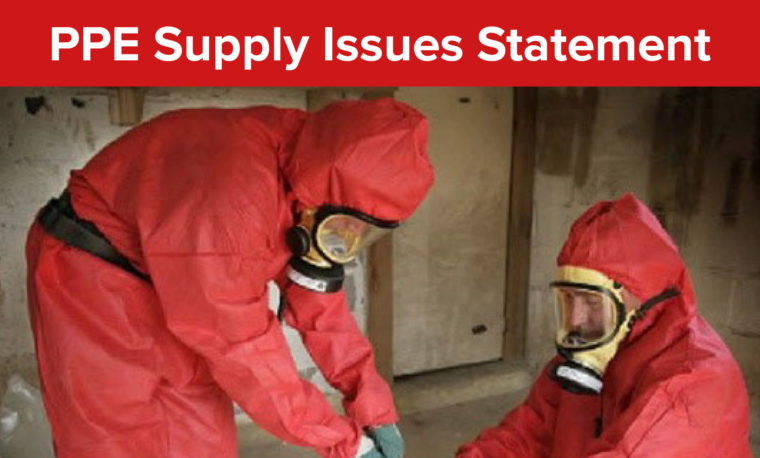 HSE PPE Supply Statement Issued