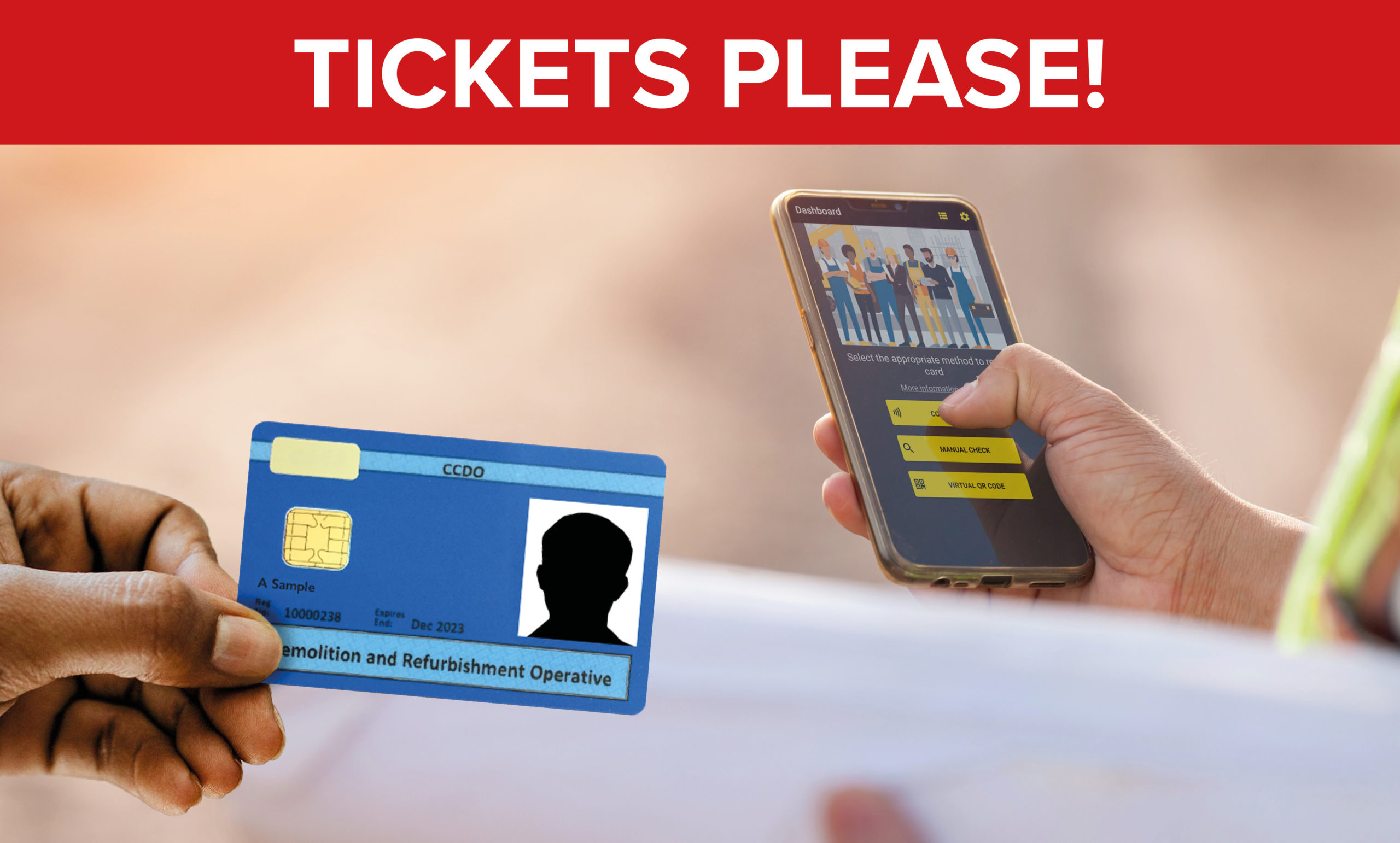 TICKETS PLEASE! Check your cards with Go Smart