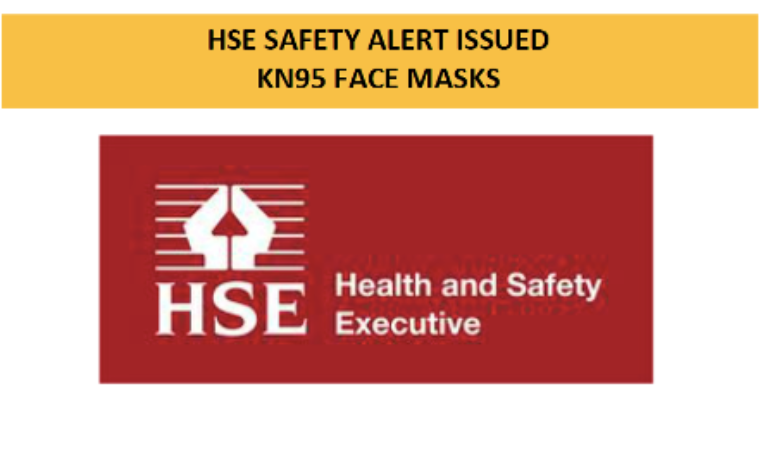 HSE Safety Alert Issued: Face Masks KN95