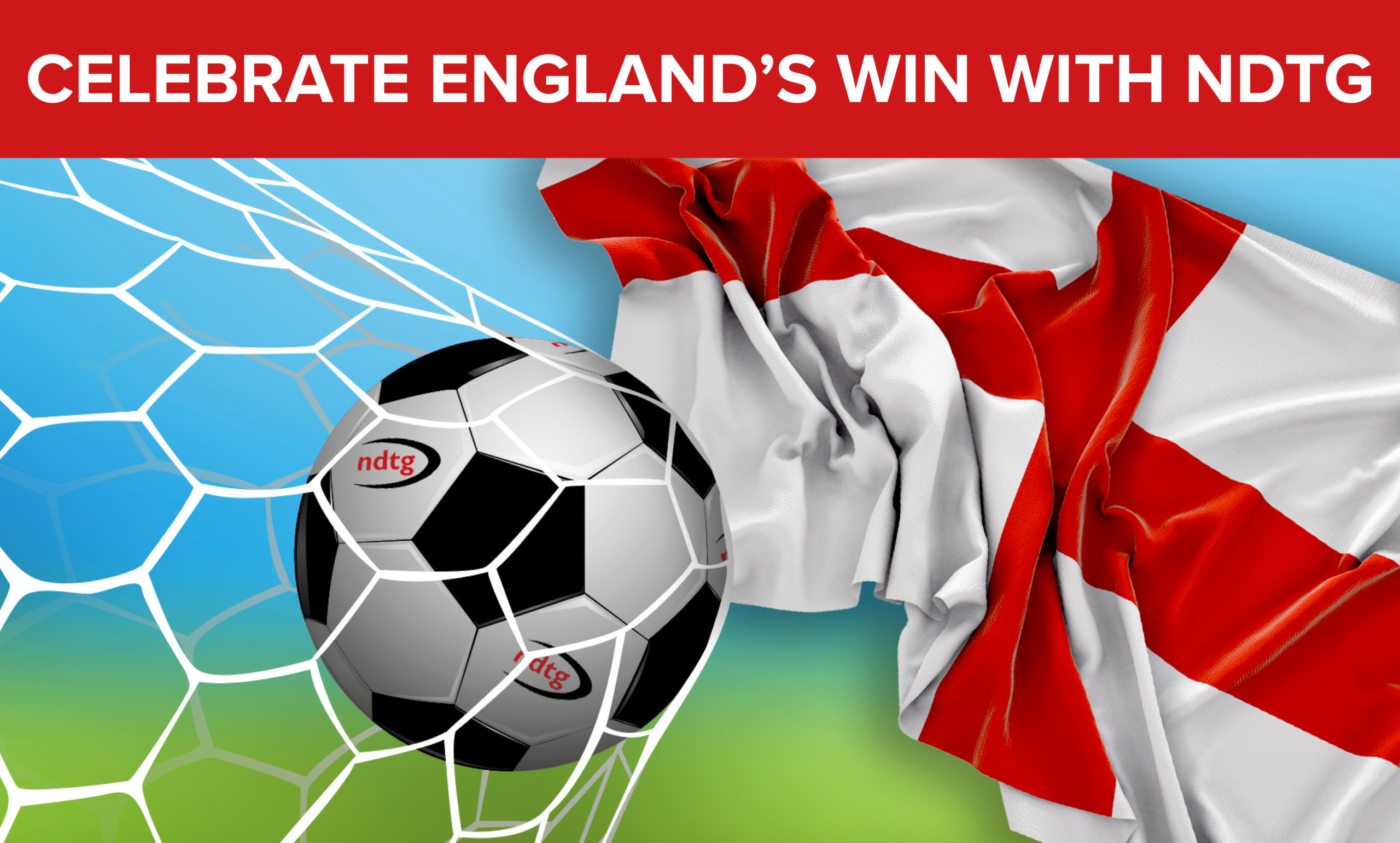 Celebrate England’s Semi-final win with 2 for 1!