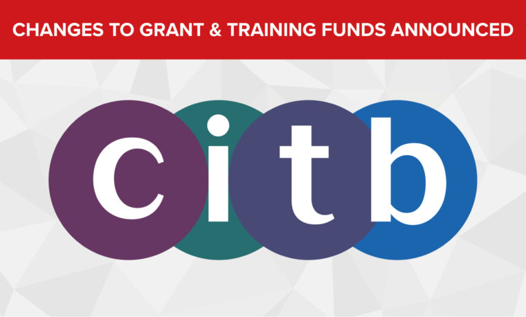 CITB Temporary Funding Changes